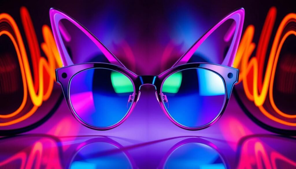 echo cat eye glasses